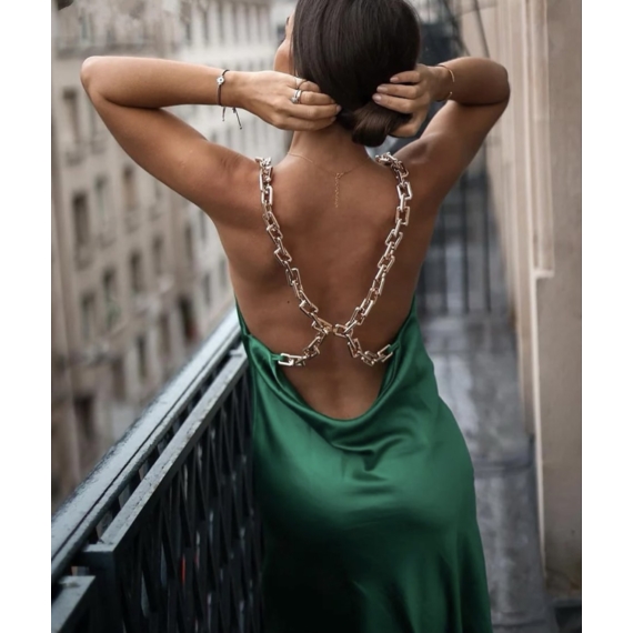 Tessa Dress Emerald