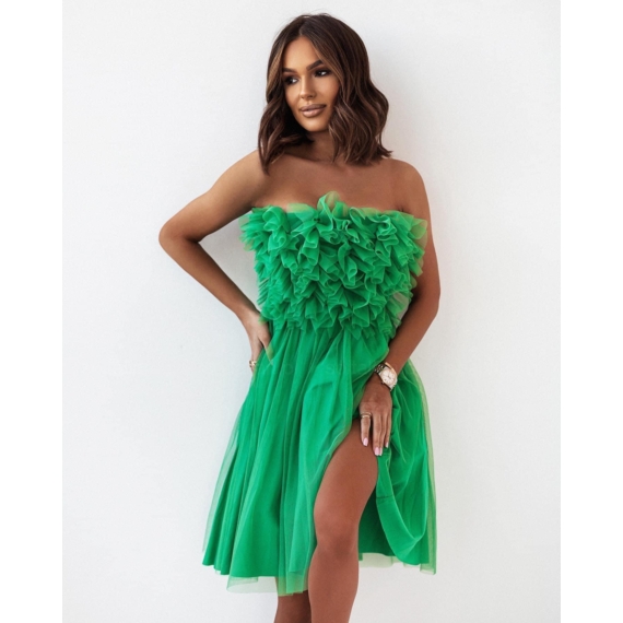Lucia Dress Emerald
