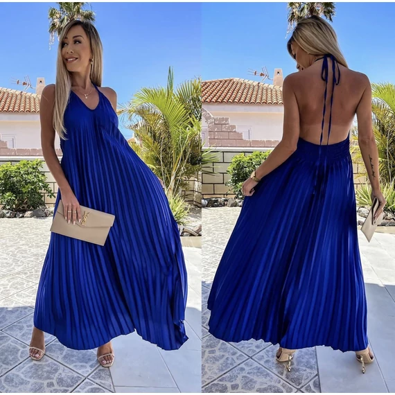 Edith Dress Royal Blue
