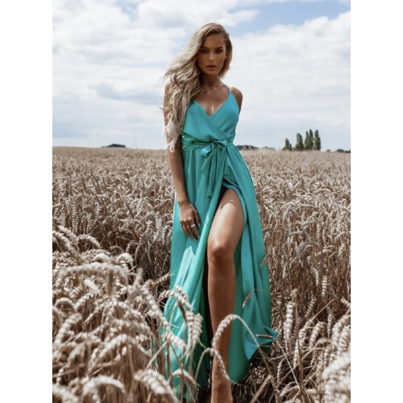 Helene Dress Turquoise