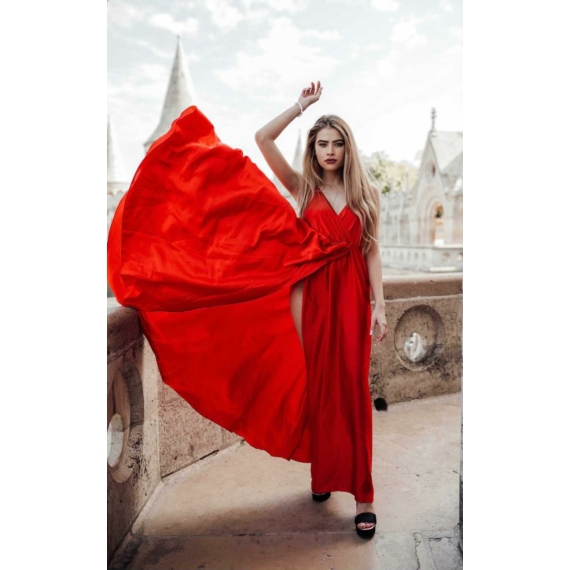 Goddess Dress Red