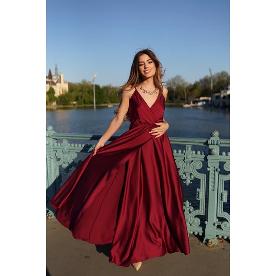 Goddess Dress Burgundy 