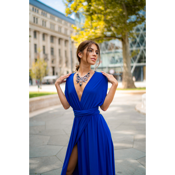 Aphrodite Infinity Dress Royal Blue