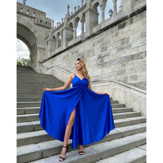 Goddess Dress Royal Blue