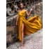 Kép 2/4 - Helene Dress Yellow Gold