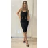 Kép 1/2 - Chrissy Bandage Skirt Black